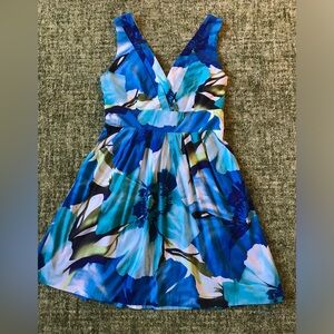 Fun summer dress.  Size 12.  Corey P. Blue